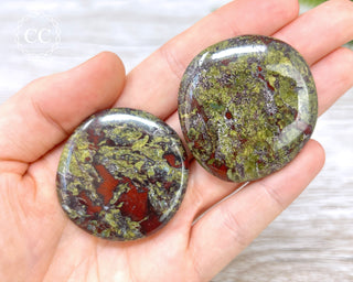 Dragons Blood Jasper Palm Stone