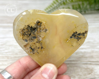 Druzy Agate Heart #4