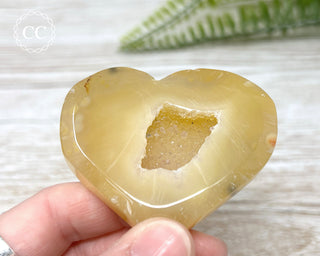 Druzy Agate Heart #10