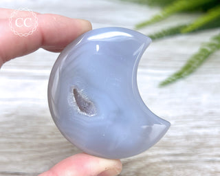 Druzy Agate Moon #1