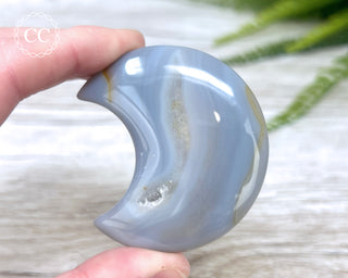 Druzy Agate Moon #2