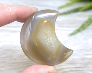 Druzy Agate Moon #3