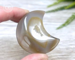 Druzy Agate Moon #3