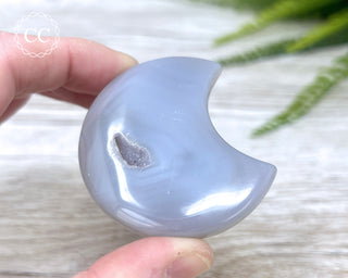 Druzy Agate Moon #1