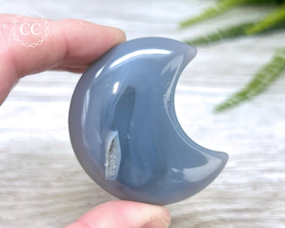 Druzy Agate Moon #4