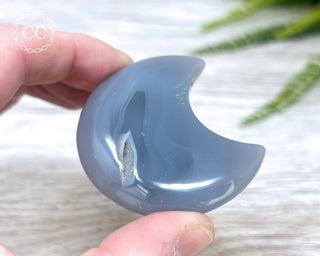 Druzy Agate Moon #4