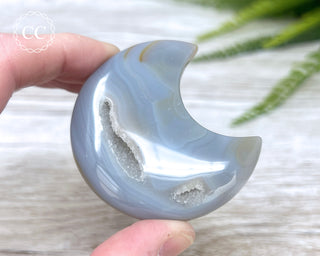 Druzy Agate Moon #2