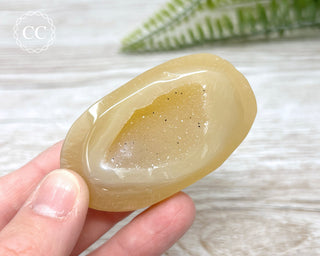 Druzy Agate Palmstone #8