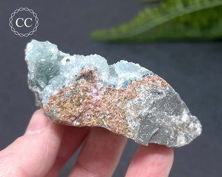 Druzy Chrysocolla and Quartz Specimen #1