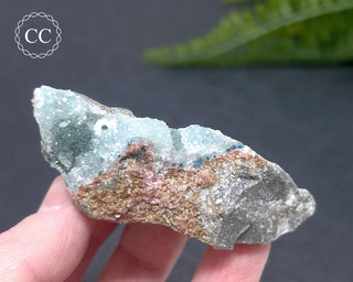 Druzy Chrysocolla and Quartz Specimen #1