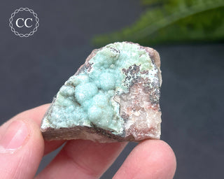 Druzy Chrysocolla and Quartz Specimen #6