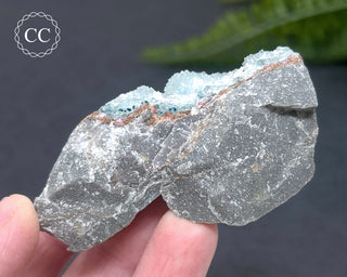 Druzy Chrysocolla and Quartz Specimen #1