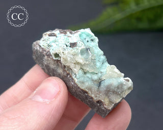 Druzy Chrysocolla and Quartz Specimen #9