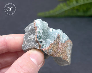 Druzy Chrysocolla and Quartz Specimen #1