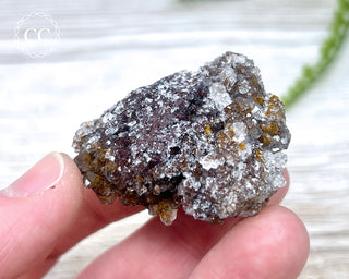 Druzy Quartz over Limonite - Morocco #1
