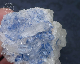 Dumortierite in Quartz Specimen #2