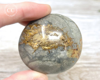 Eggshell Jasper | Ibis Jasper Palm Stone #3