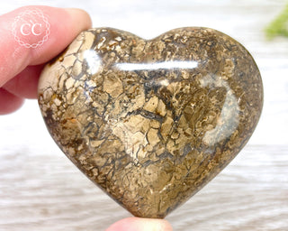 Eggshell Jasper | Ibis Jasper Heart #5