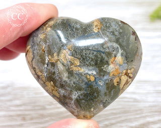 Eggshell Jasper | Ibis Jasper Heart #7