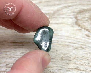 Emerald in Matrix Tumbled Crystal