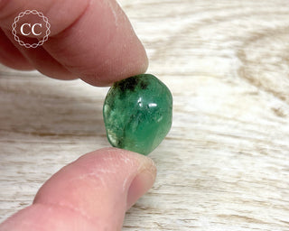 Emerald in Matrix Tumbled Crystal