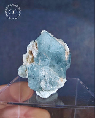 Aquamarine specimen from Erongo in Namibia.