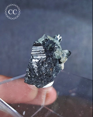 Aquamarine & Black Tourmaline - Namibia #2