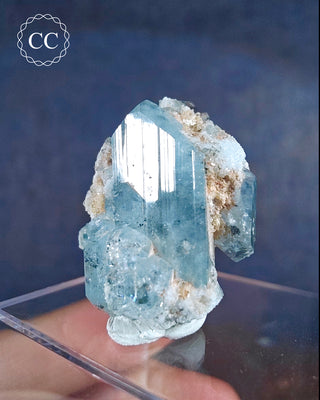 Aquamarine Crystal Cluster - Erongo, Namibia #10