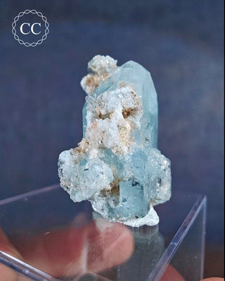 Aquamarine Crystal Cluster - Erongo, Namibia #10