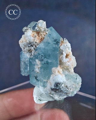 Aquamarine Crystal Cluster - Erongo, Namibia #10