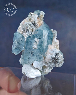 Aquamarine Crystal Cluster - Erongo, Namibia #10