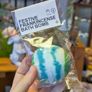 Festive Frankincense Bath Bomb