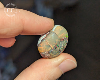 Mexican Fire Opal Cabochon #1