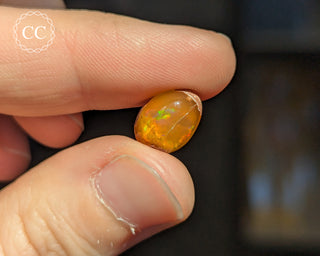 Mexican Fire Opal Cabochon #7