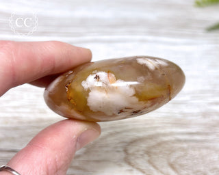 Flower Agate Chunky Palm Stone #2