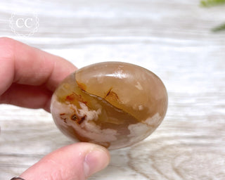 Flower Agate Chunky Palm Stone #2