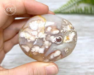 Flower Agate Chunky Palmstone #11