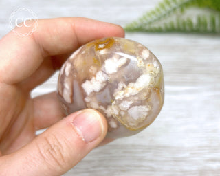 Flower Agate Chunky Palmstone #11