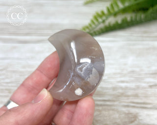 Flower Agate Moon #2