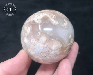 Flower Agate Sphere #1