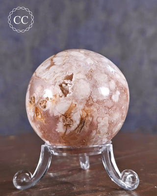 Flower Agate Sphere #2