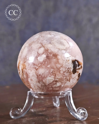 Flower Agate Sphere #2