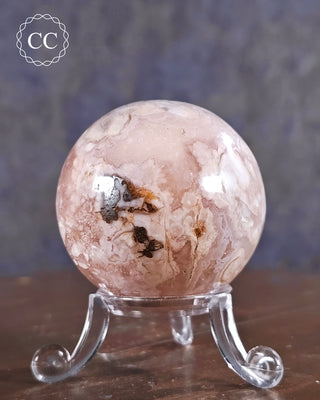 Flower Agate Sphere #2