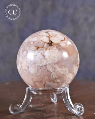 Flower Agate Sphere #2