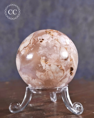 Flower Agate Sphere #2
