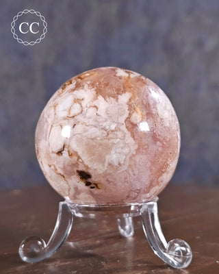 Flower Agate Sphere #2