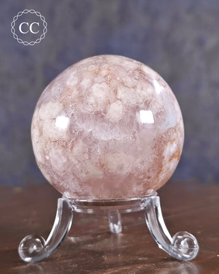Flower Agate Sphere #3