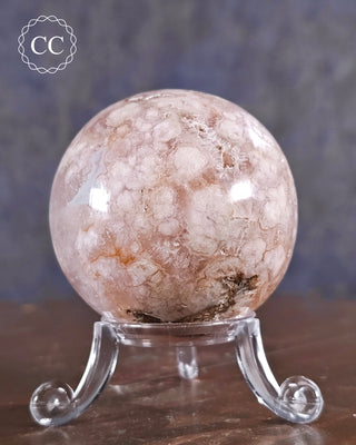 Flower Agate Sphere #3