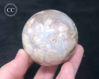 Flower Agate Sphere #1