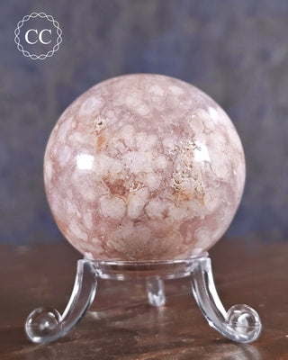 Flower Agate Sphere #3